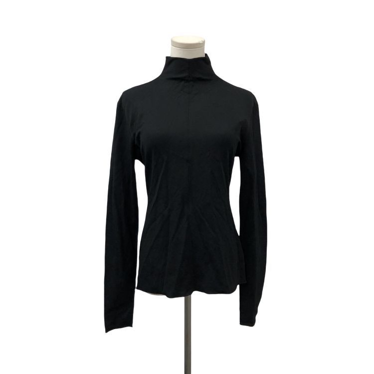 Bottega Veneta Bottega Veneta Black Viscose Long Sleeve Top Size 46 Size L / US 10 / IT 46 - 1 Thumbnail