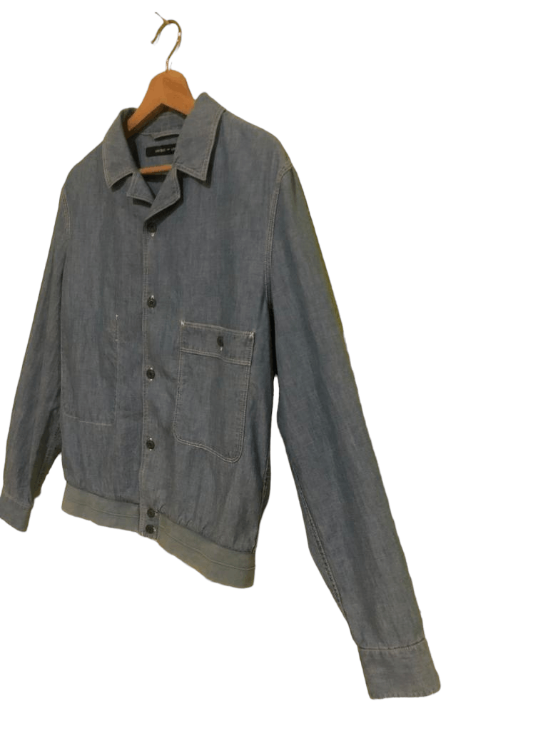 Lemaire × Uniqlo Uniqlo AND Lemaire Soft Denim Indigo Button Jacket (M) Size US M / EU 48-50 / 2 - 5 Thumbnail