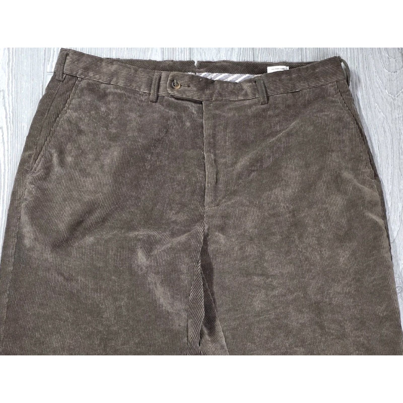 Peter Millar Peter Millar Corduroy Pants Men 36x30 Chinos Brown Nanoluxe Trouser Golf Mens Regular 36 Brown Corduroy Nanoluxe 90s? Size US 36 / EU 52 - 3 Thumbnail