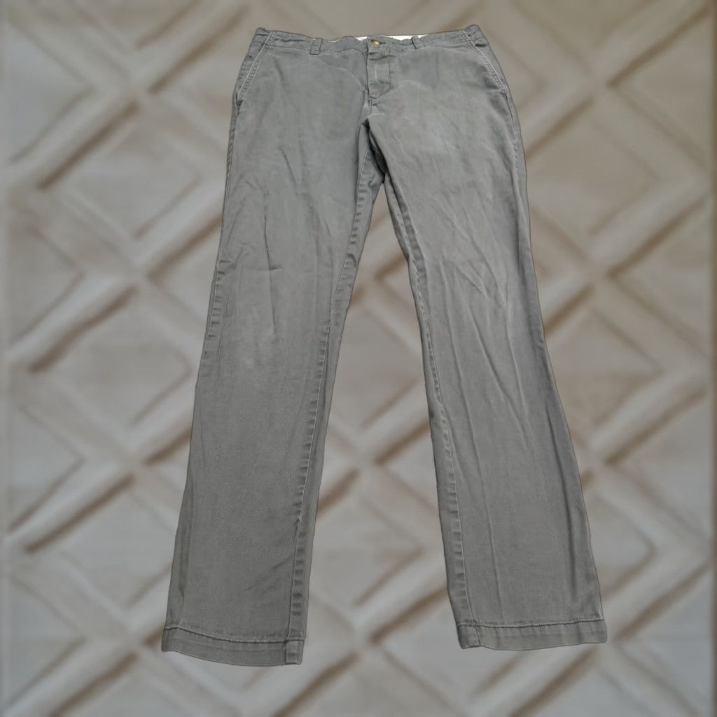 Urban Outfitters Urban Outfitters Chino Pants Mens 30x32 Gray Slim Straight Cotton Work Size US 30 / EU 46 - 1 Thumbnail