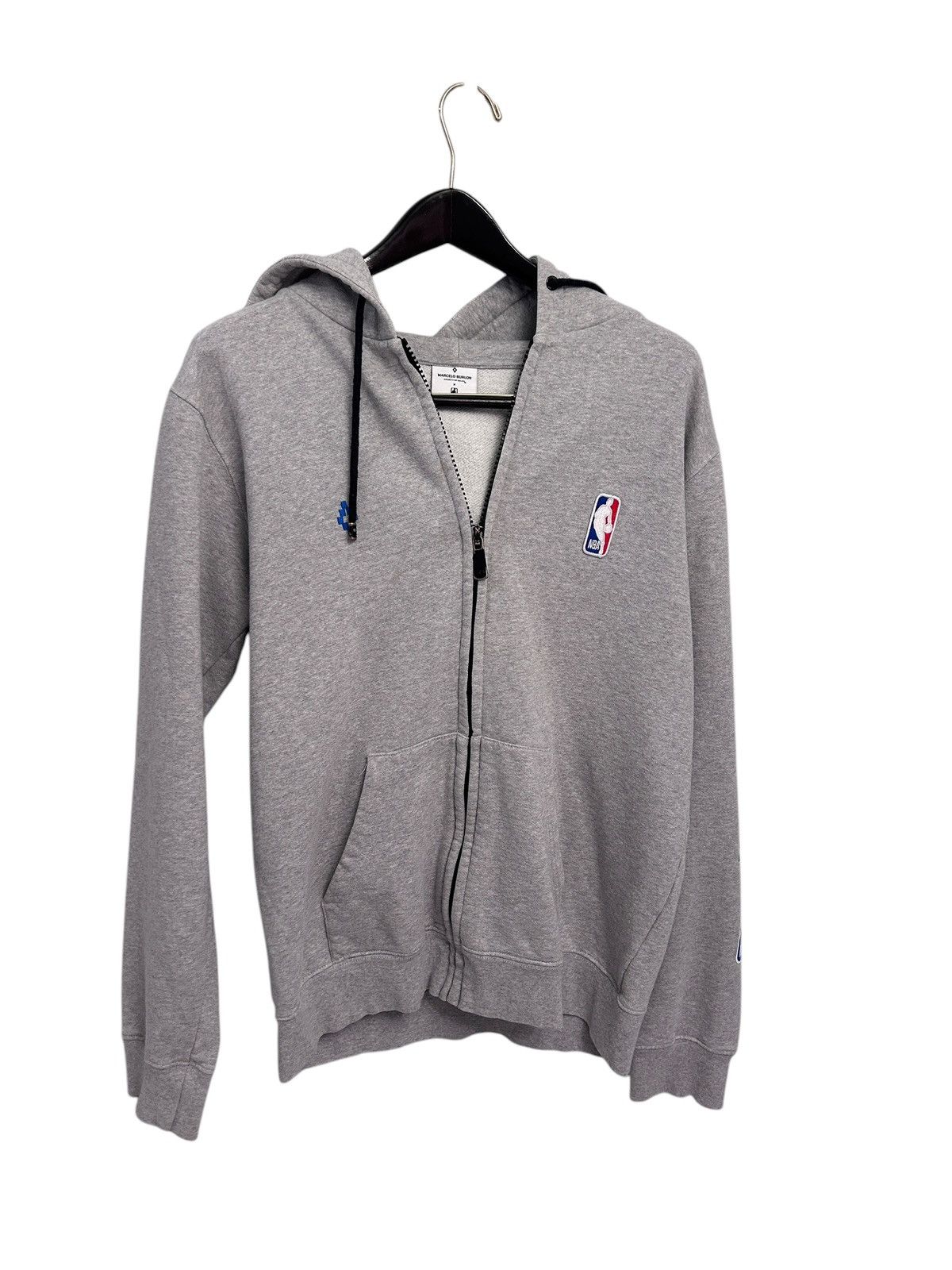 Marcelo Burlon Marcelo Burlon County of Milan x NBA Grey hoodie M Size US M / EU 48-50 / 2 - 2 Thumbnail