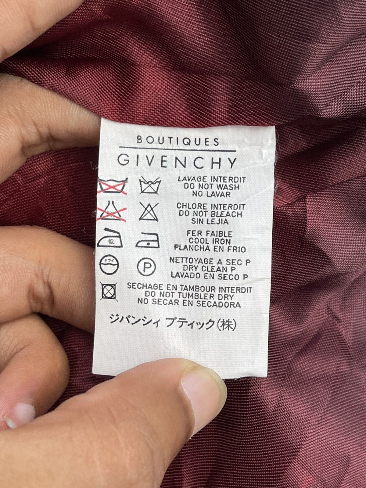 Givenchy Givenchy Women's Houndstooth Pattern Single-breasted Coat Size M / US 6-8 / IT 42-44 - 15 Thumbnail
