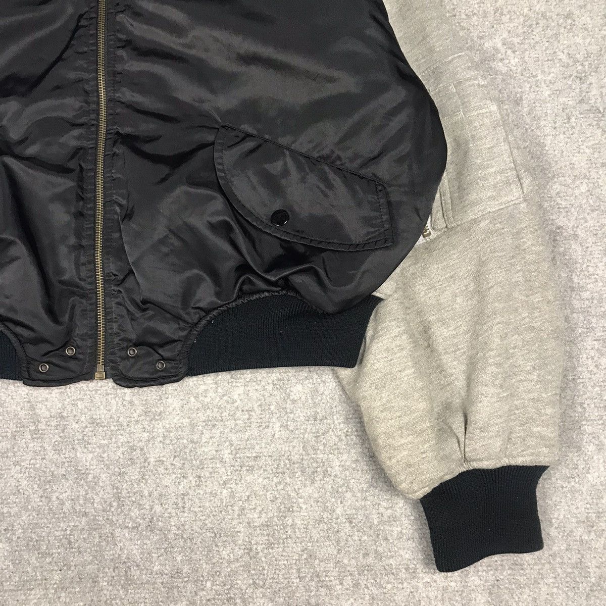 Japanese Brand NET WORK JAPANESE BOMBER JACKET CROPPED STYLE Size US S / EU 44-46 / 1 - 3 Thumbnail