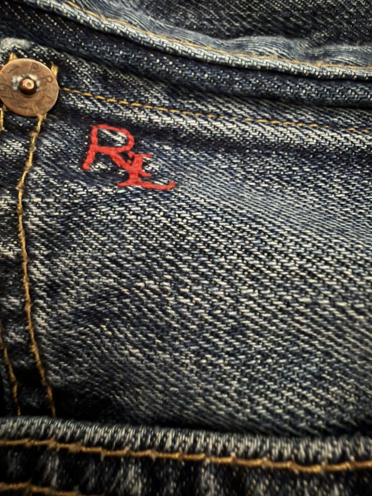 Polo Ralph Lauren Vintage Polo Ralph Lauren Varick Slim Straight Blue Jeans Size US 31 - 2 Thumbnail