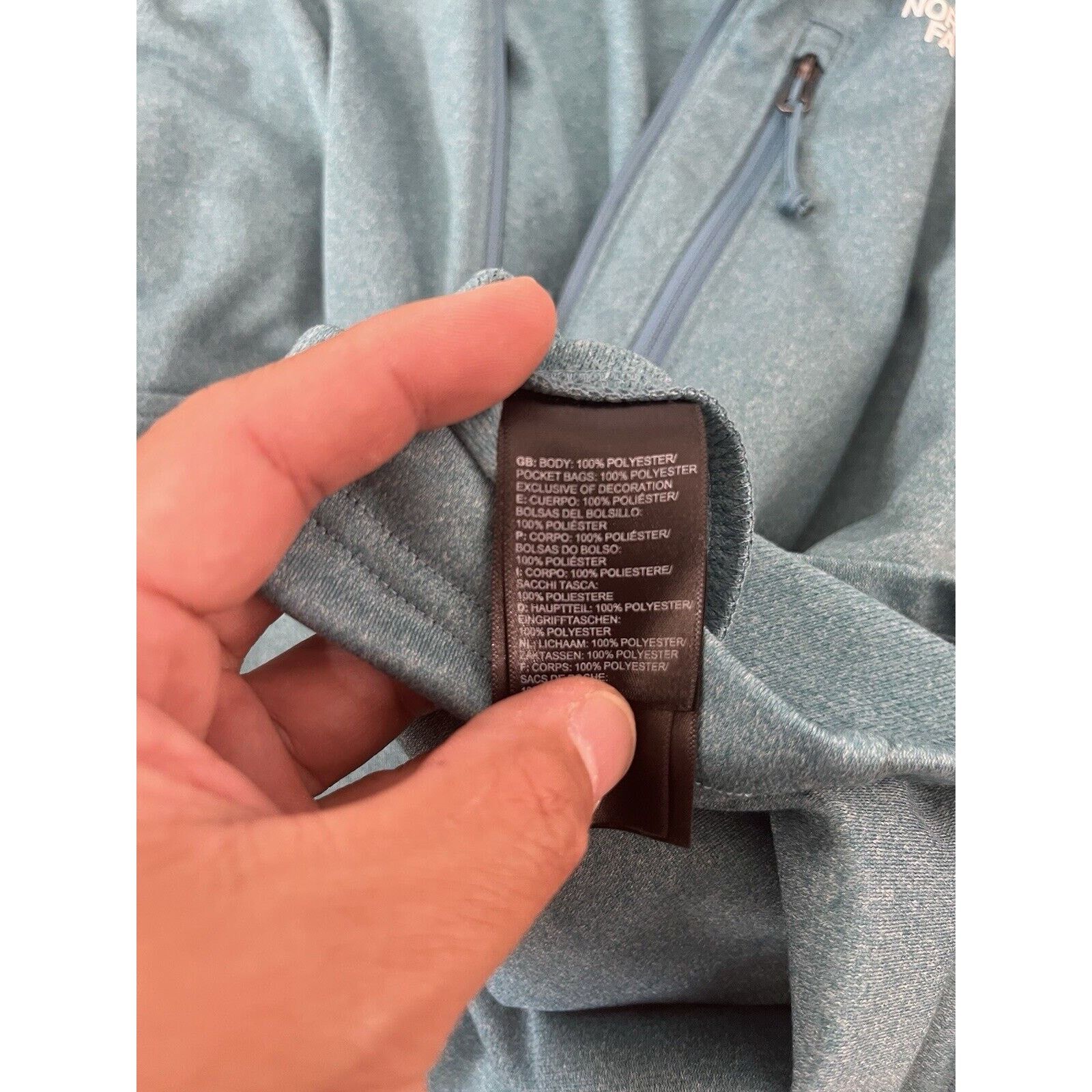 The North Face North Face Sweater Womens XS 1/4 Zip BLUE Lightweight Size S / US 4 / IT 40 - 10 Thumbnail