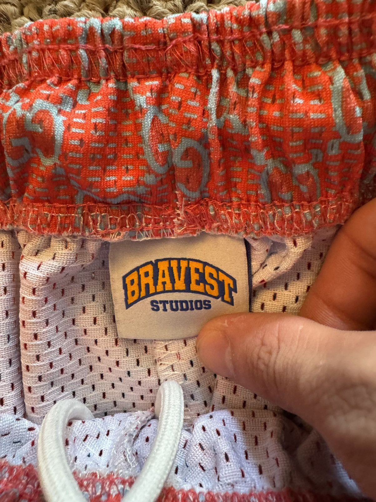 Bravest Studios Bravest Shorts “Coral Double G” Size US 32 / EU 48 - 3 Thumbnail