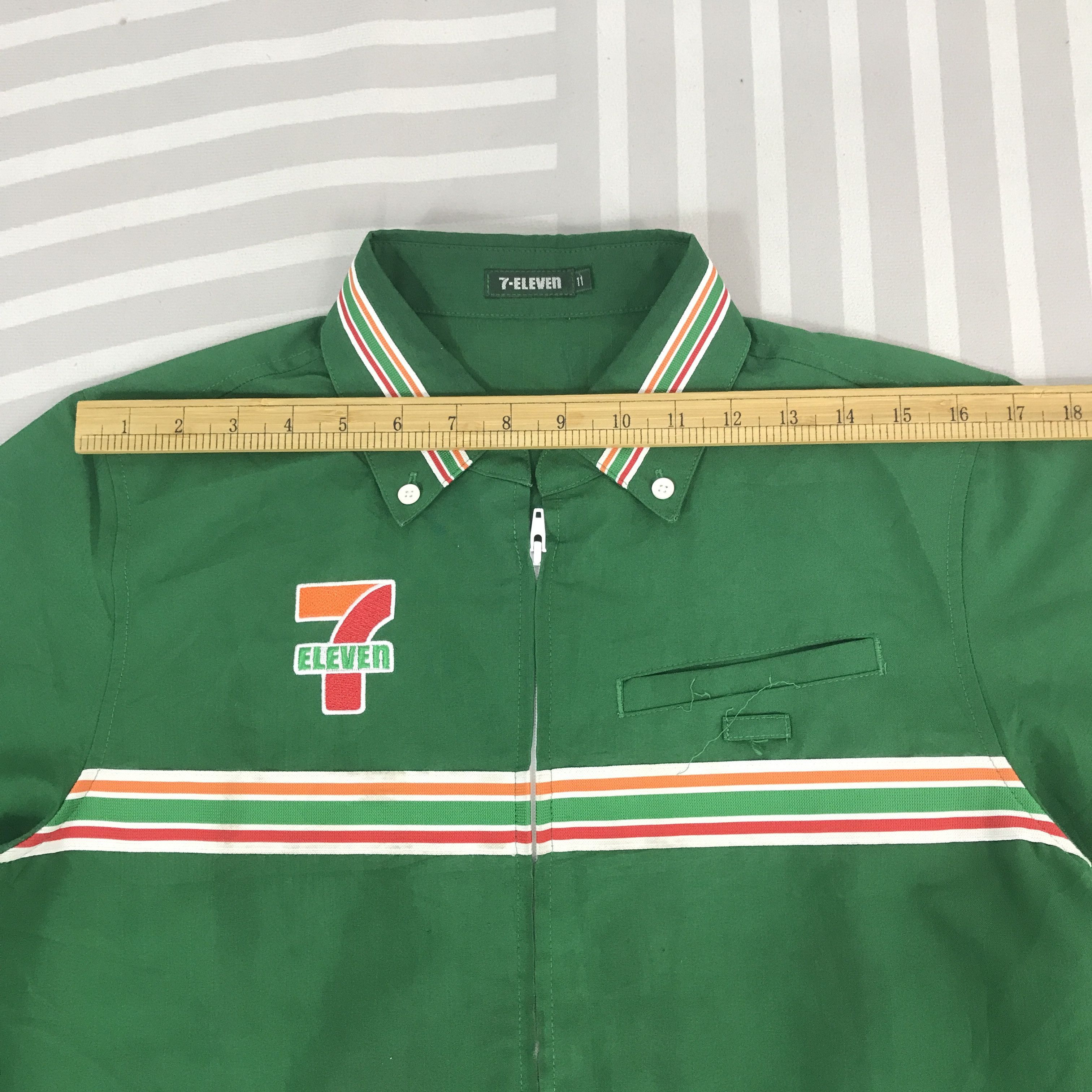 Japanese Brand Vintage 7 Eleven japan shirt Jacket Size US M / EU 48-50 / 2 - 6 Thumbnail