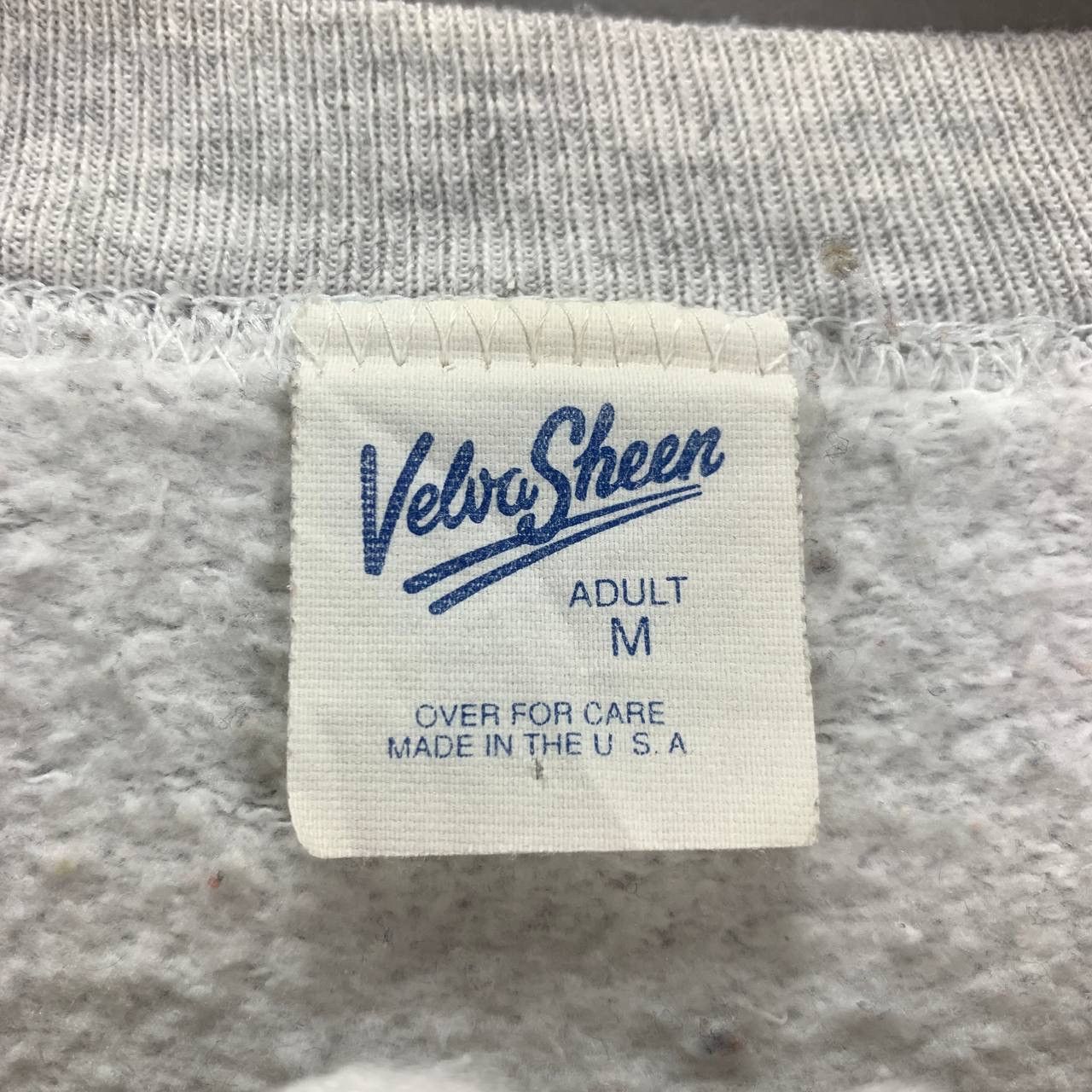 Velva Sheen 90s Vintage MICKEY MISSOURI 50/50 Sweatshirt #2287/24 Size US M / EU 48-50 / 2 - 5 Thumbnail