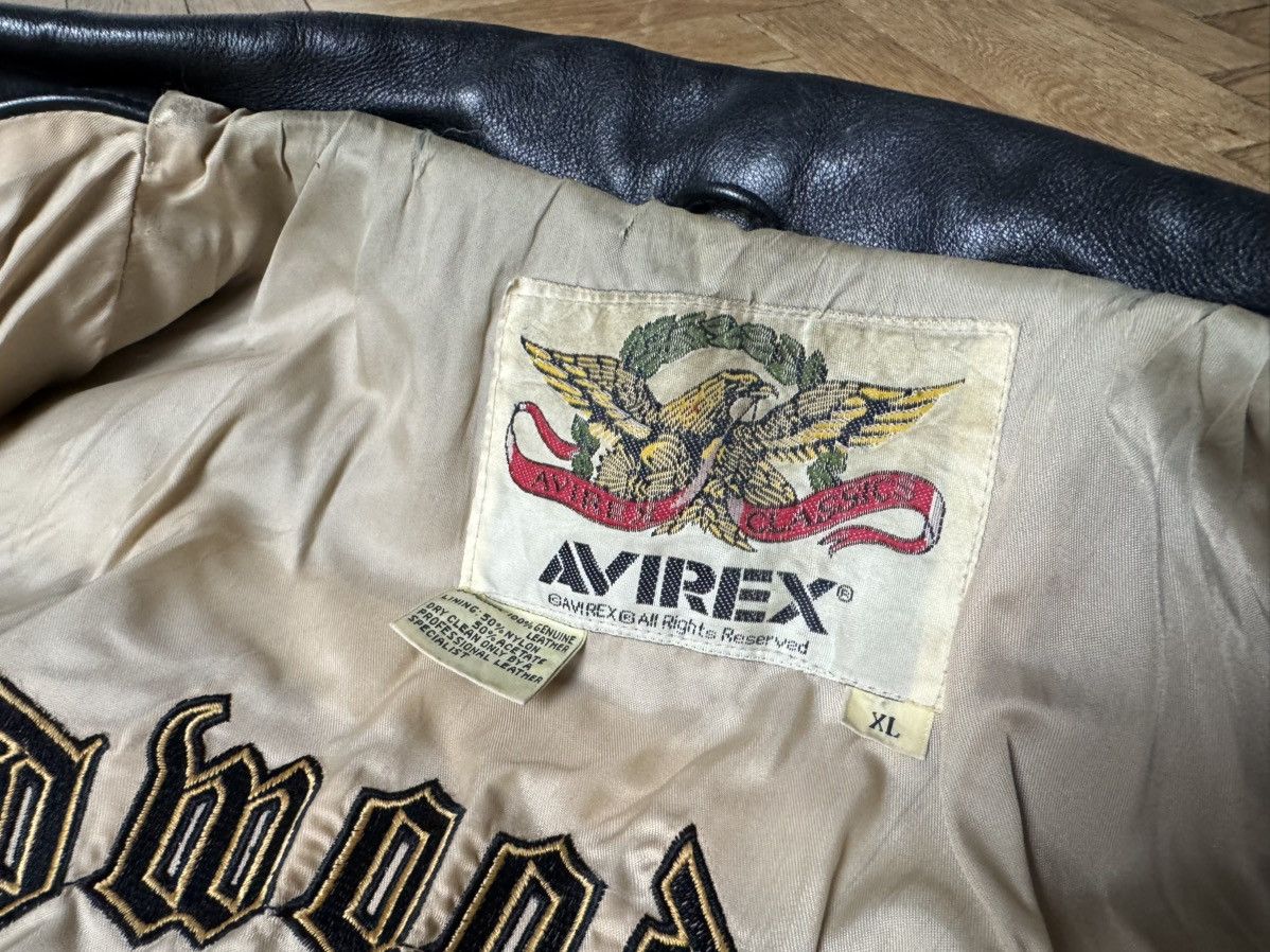 Avirex Avirex Blackhawks Moto Biker Leather Jacket XL Size US XL / EU 56 / 4 - 10 Thumbnail