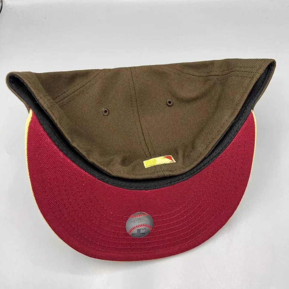 New Era Seattle Mariners Hat Men 7 5/8 59Fifty New Era MLB Fitted Size ONE SIZE - 7 Thumbnail