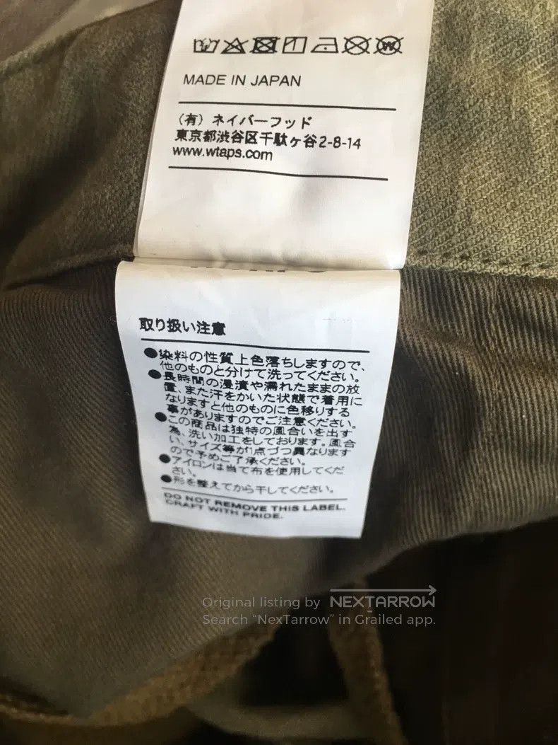Wtaps Wtaps size 2 Pant pocket military green Size US 38 / EU 54 - 5 Thumbnail