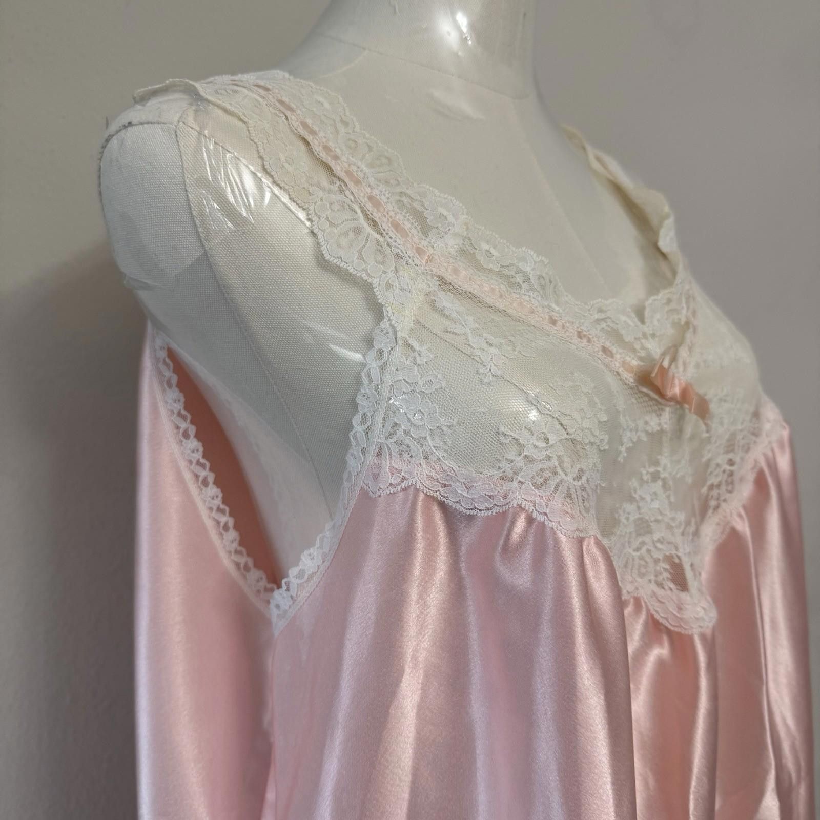 Nicole Miller Vintage nicole Lace Maxi Slip Large Size ONE SIZE - 3 Thumbnail