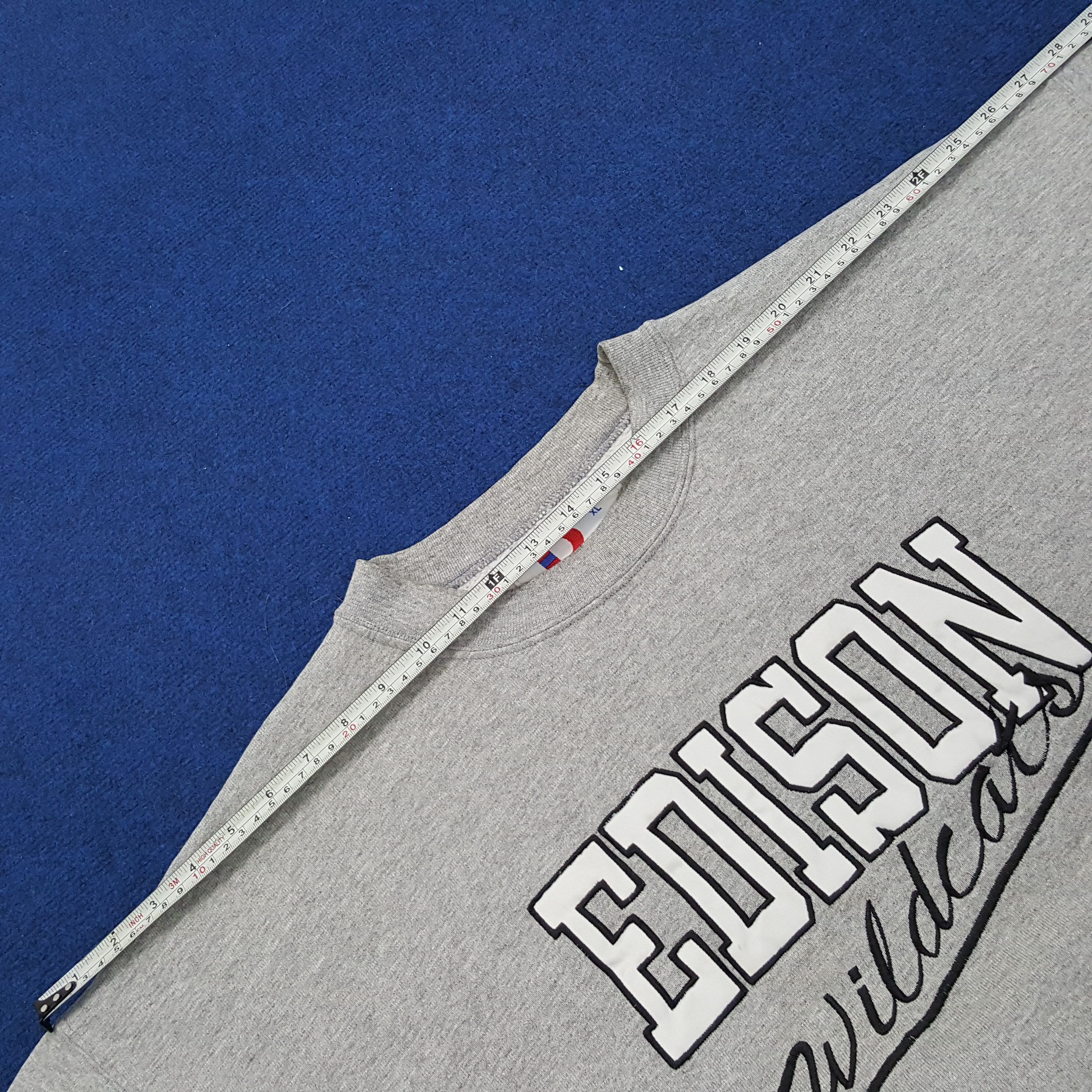 Vintage Vintage Edison Wildcats Sports Streetwear Sweatshirts Size US XXL / EU 58 / 5 - 9 Thumbnail