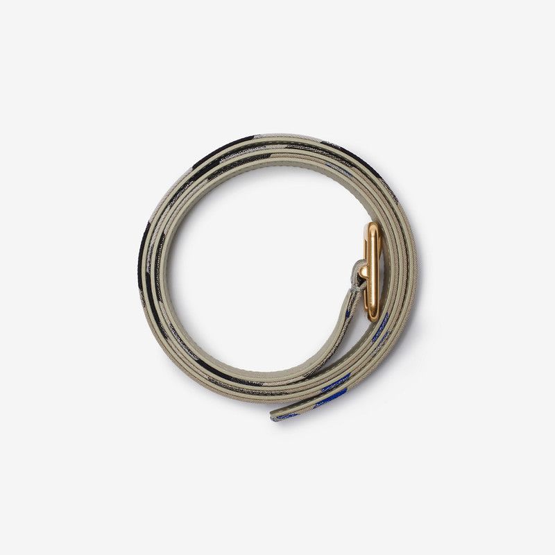 Burberry o1w1db10226 Size: L / Check B Buckle Belt In Multicolor Size ONE SIZE - 3 Thumbnail