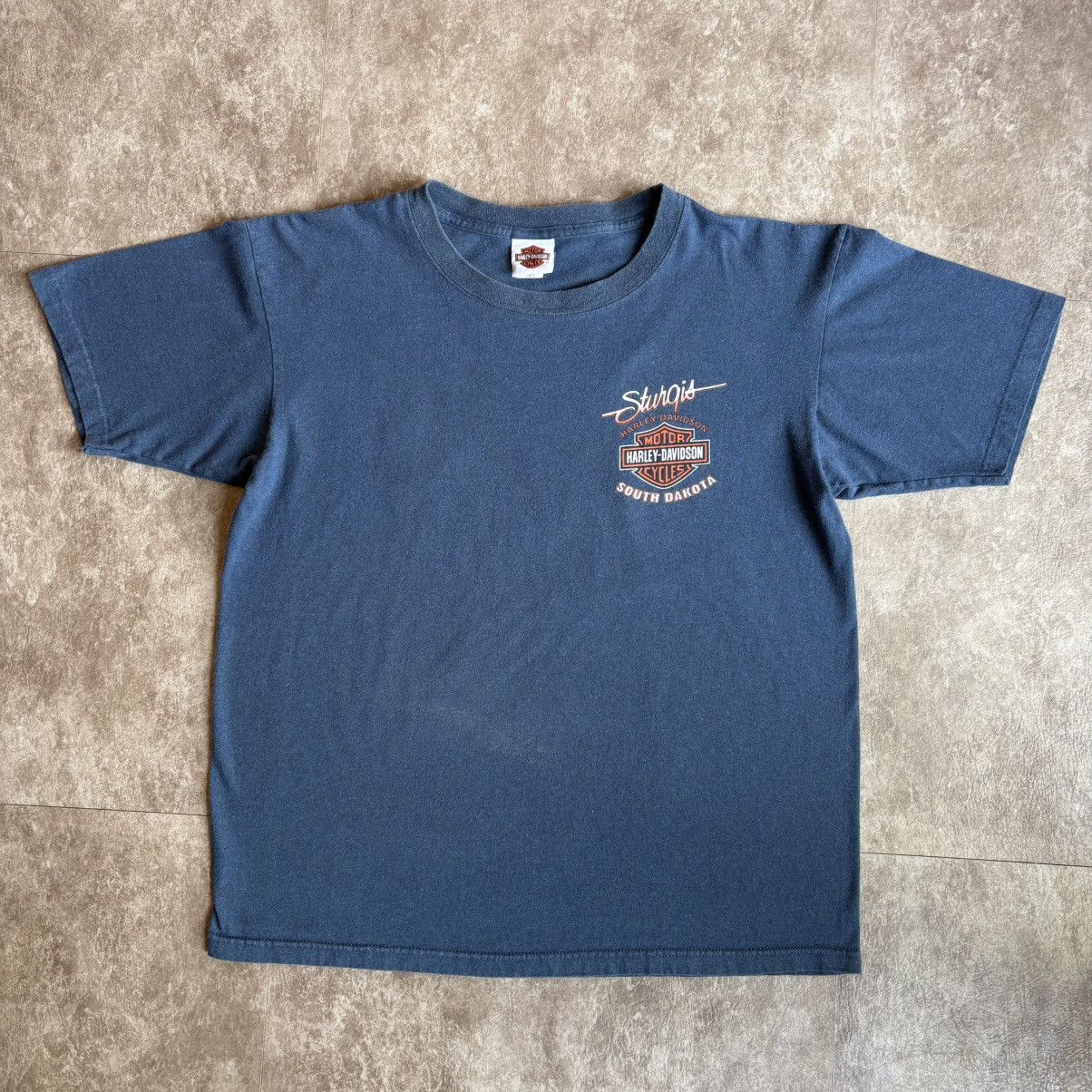 Harley Davidson Vintage Harley Davidson 2009 Sturgis South Dakota T Shirt Size US L / EU 52-54 / 3 - 5 Thumbnail