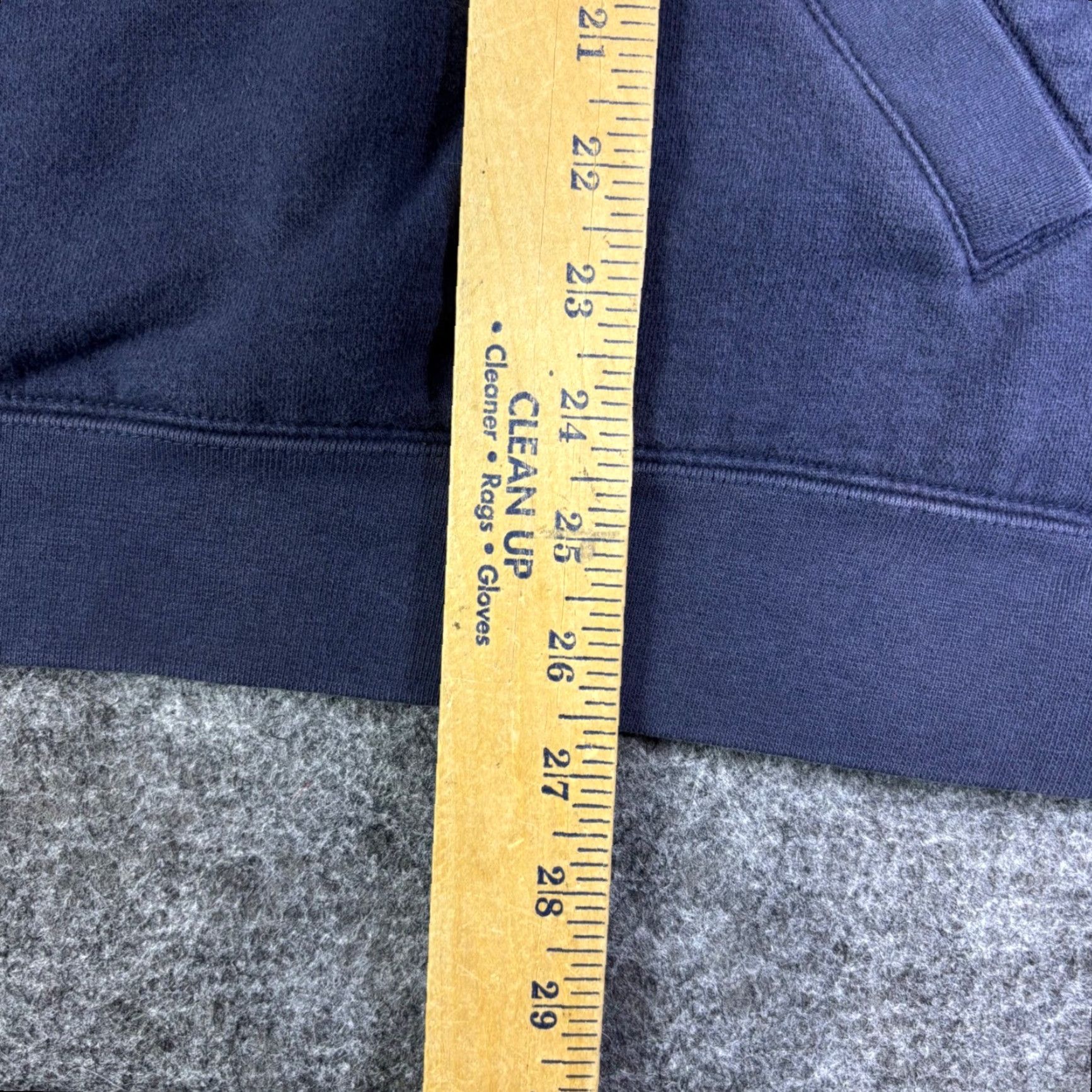 Chaps VINTAGE Chaps Denim Hoodie Mens 2XL Navy Blue Embroidered Logo Sweatshirt 90s Pullover Hooded Heavyweight Size US XXL / EU 58 / 5 - 4 Thumbnail