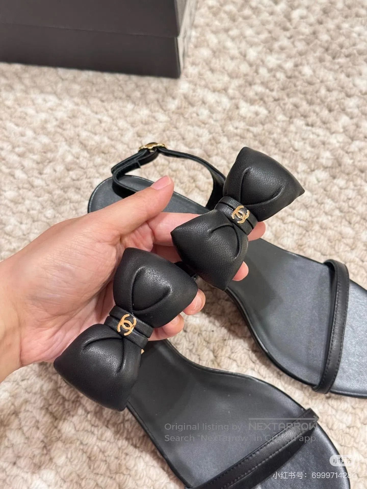 Chanel Chanel Bow Sandal Size 36. Size US 5 / IT 35 - 2 Thumbnail