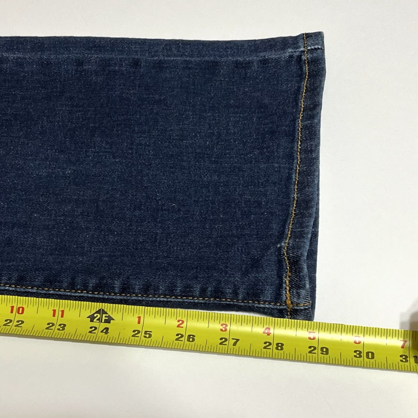 Vintage Judy Blue Bootcut Jeans Women’s 7/28 (30x29) Dark Wash Stretch Denim Blue Size 28" / US 6 / IT 42 - 6 Thumbnail