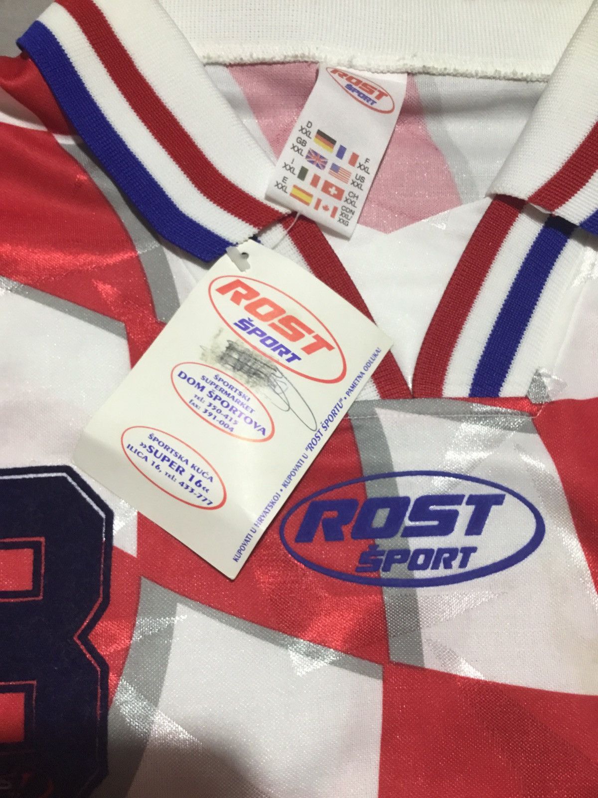 Other Vintage Croatia National Team Home Jersey Lotto Sz XXL Size US XXL / EU 58 / 5 - 5 Thumbnail