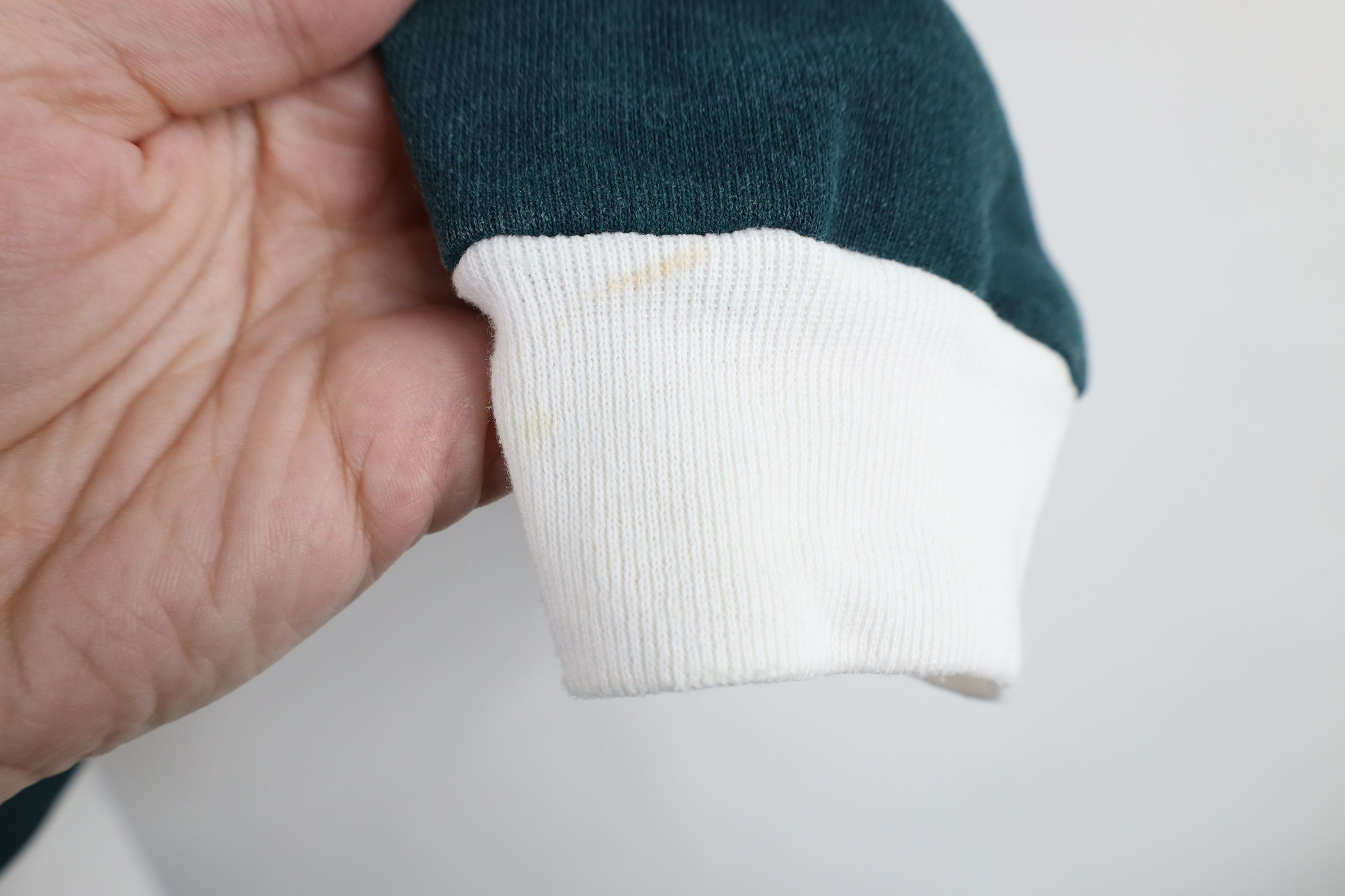 Vintage Vintage 90s Streetwear Half Zip Collared Long Sleeve Polo Size L / US 10 / IT 46 - 8 Thumbnail