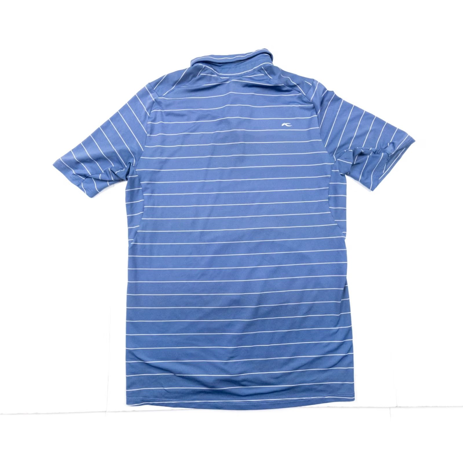 KJUS KJUS Shirt Mens Small Blue Polo Striped Short Sleeve Adult Collared Size US S / EU 44-46 / 1 - 6 Thumbnail