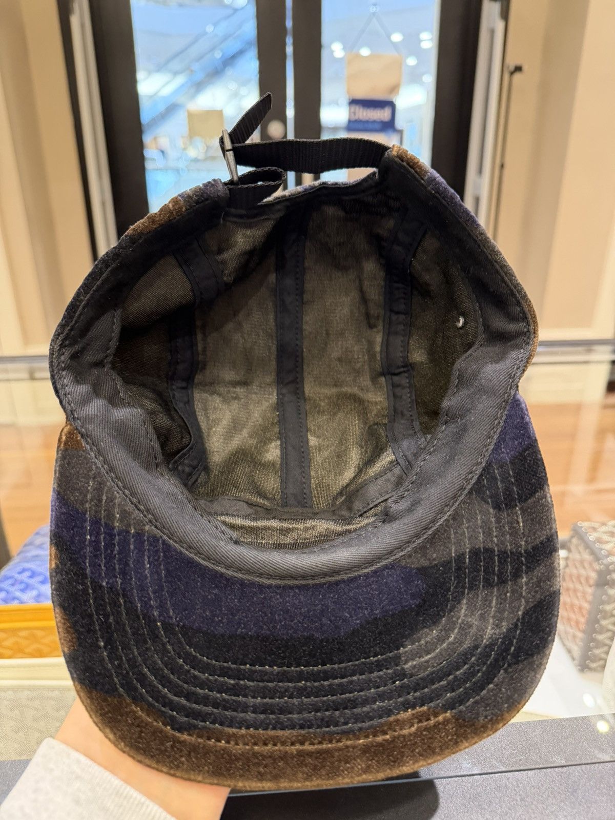 Supreme Supreme Satin Camo Camp Cap Size ONE SIZE - 5 Thumbnail
