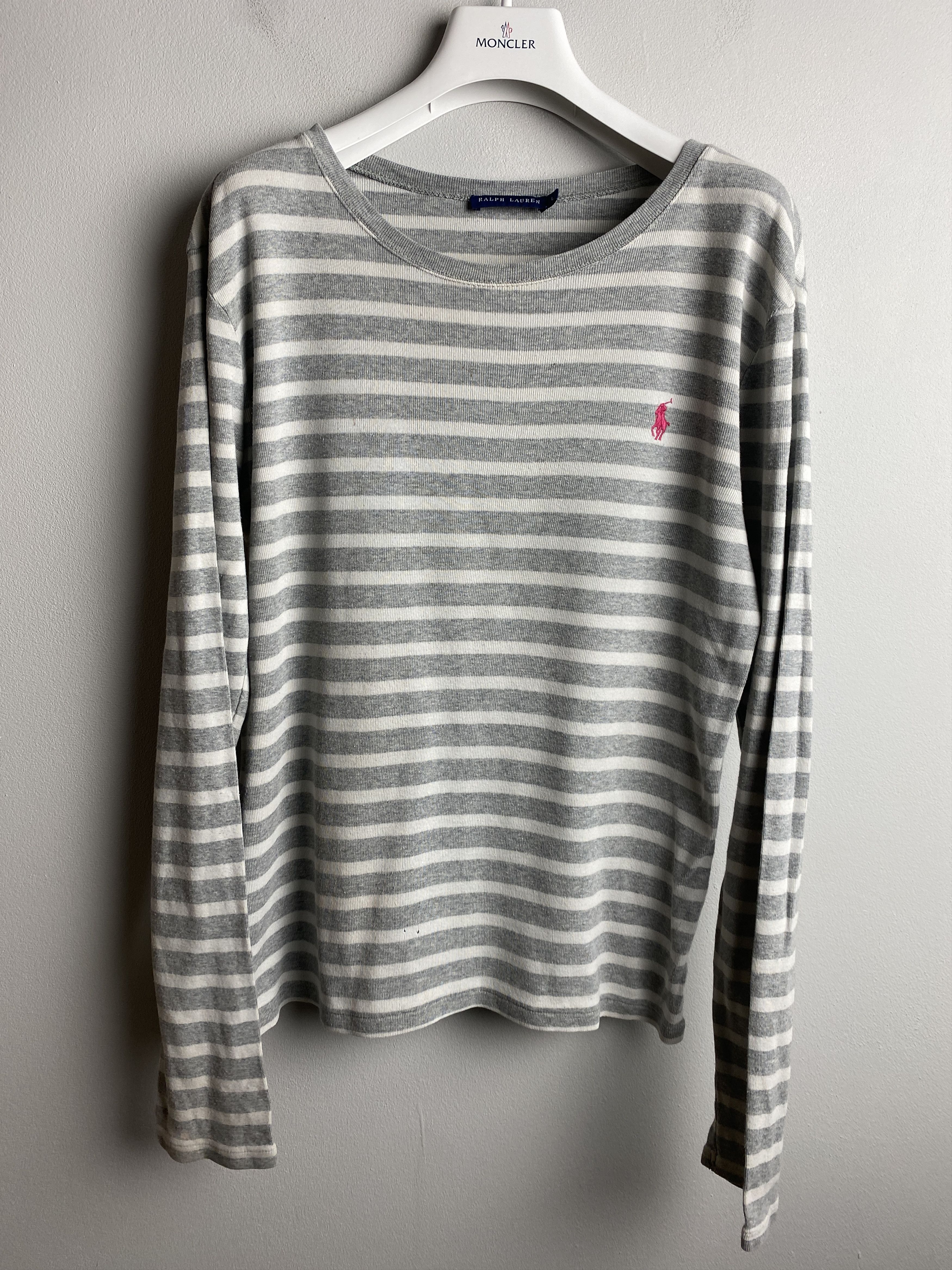 Polo Ralph Lauren Ralph Lauren striped long sleeve t-shirt tee casual Size L / US 10 / IT 46 - 1 Thumbnail