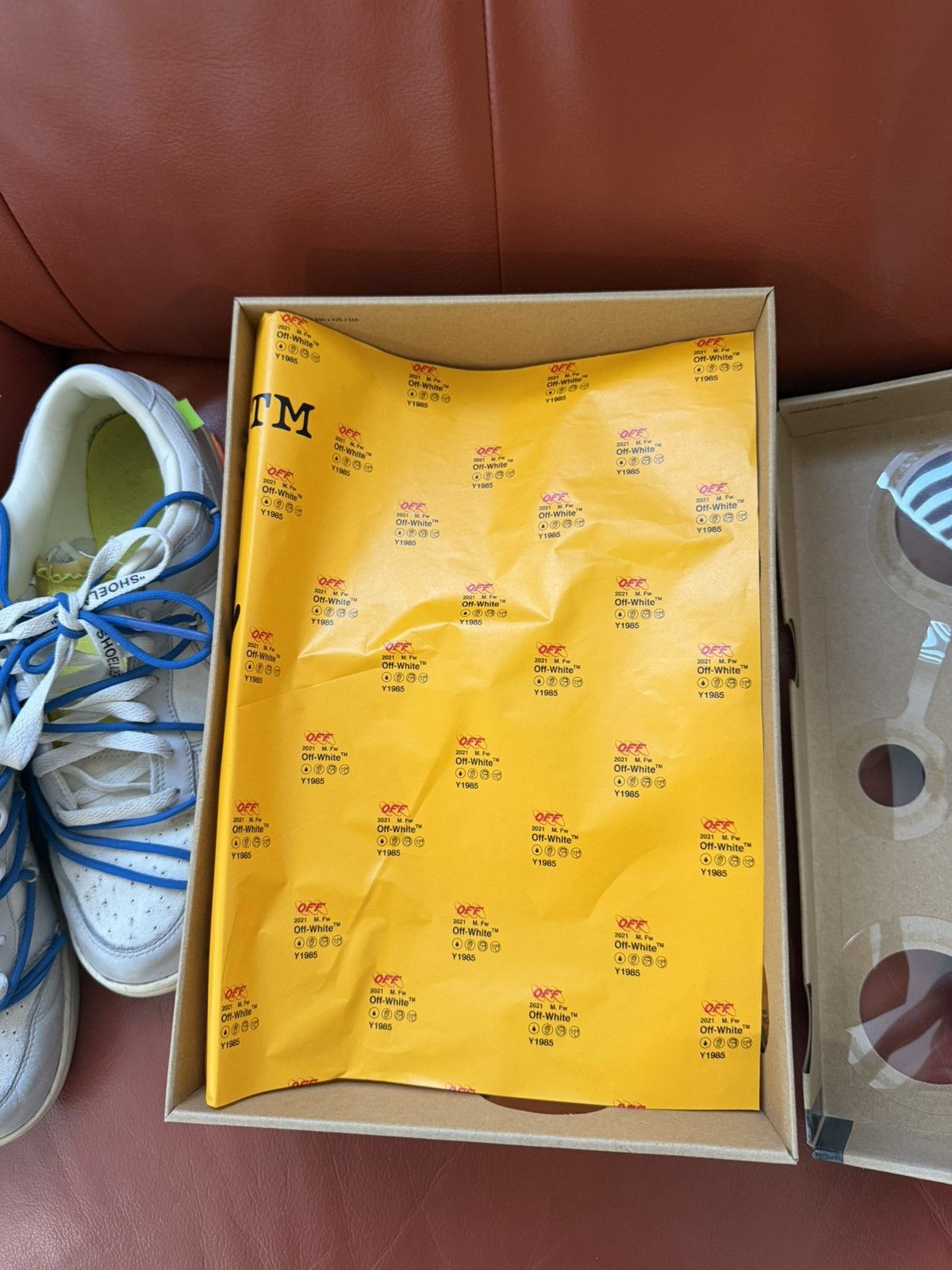 Nike × Off-White Off white Nike Dunk Low Lot 10 Size US 11 / EU 44 - 10 Thumbnail