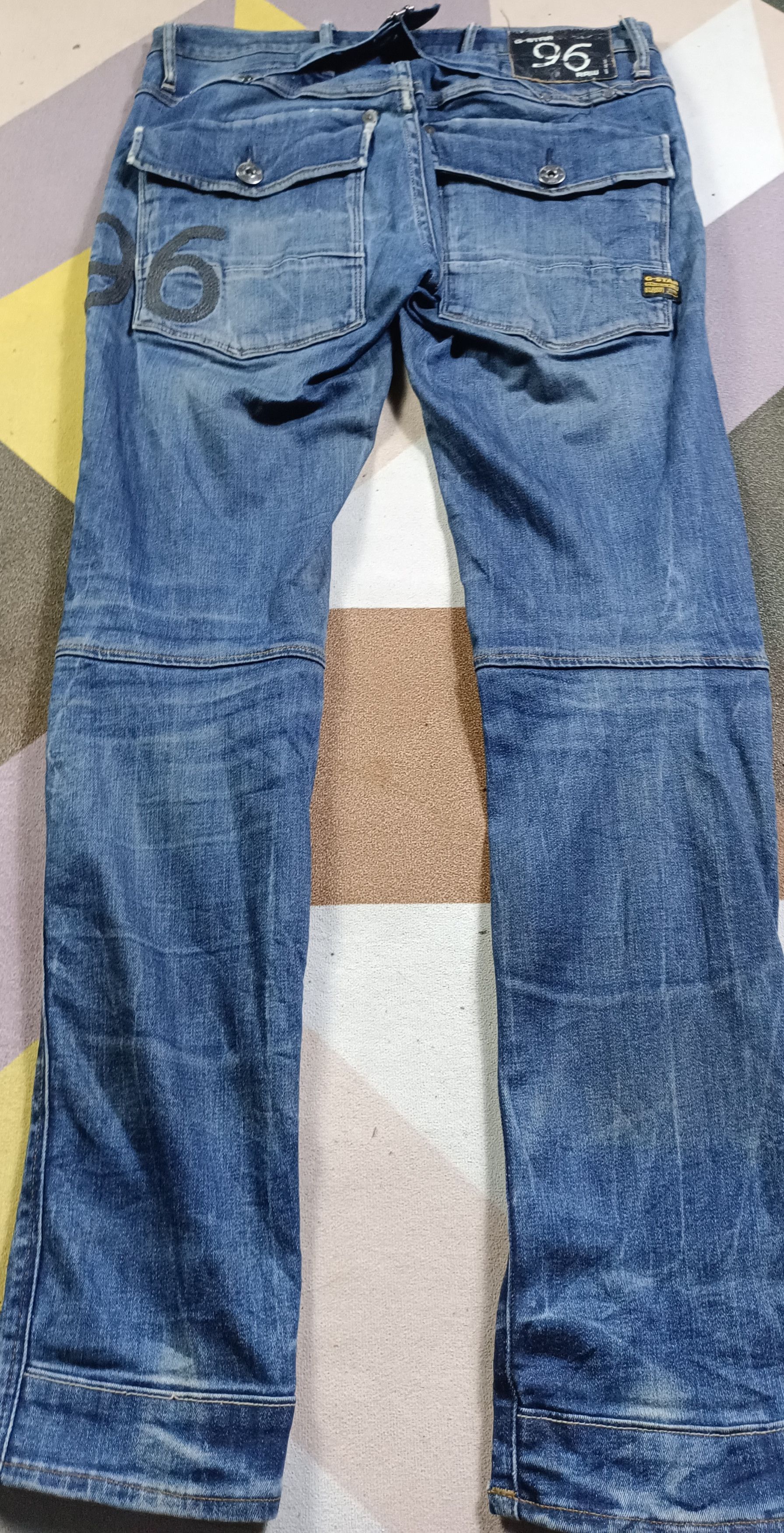 G-Star G Star RAW Embroidered 96 Denim Size US 30 / EU 46 - 6 Thumbnail