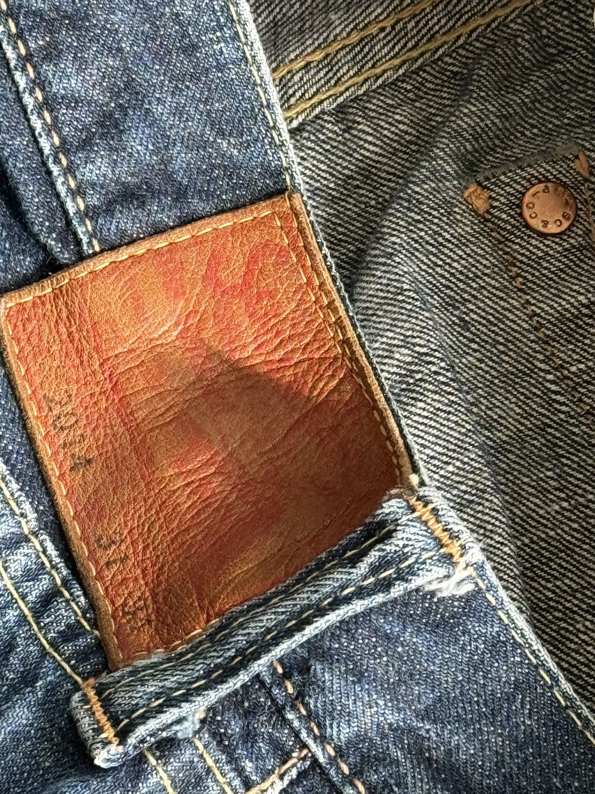 Sugar Cane Sugar Cane Denim Lot.2014 hidden rivet selvedge denim Size US 30 / EU 46 - 5 Thumbnail