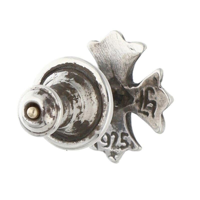 Chrome Hearts Chrome Hearts Plus Stud Silver Earring Size ONE SIZE - 2 Thumbnail