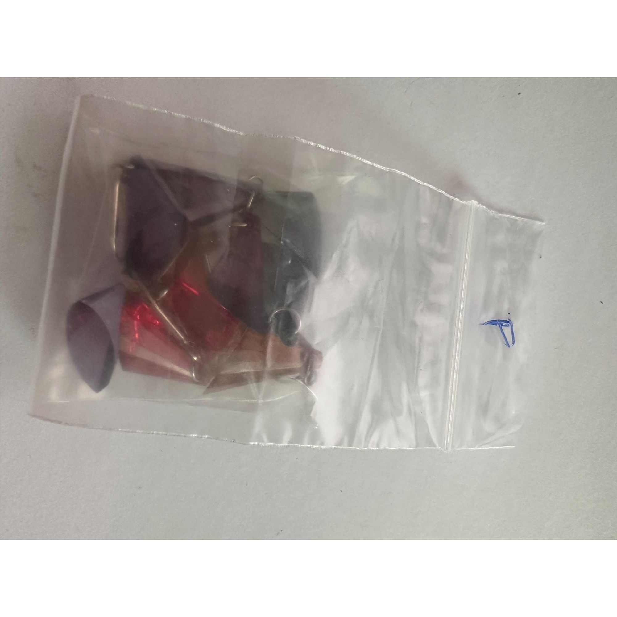 Other 5 Pairs of Women's Dangle Earrings (Gray, Red, Orange, Purpl Size ONE SIZE - 19 Thumbnail