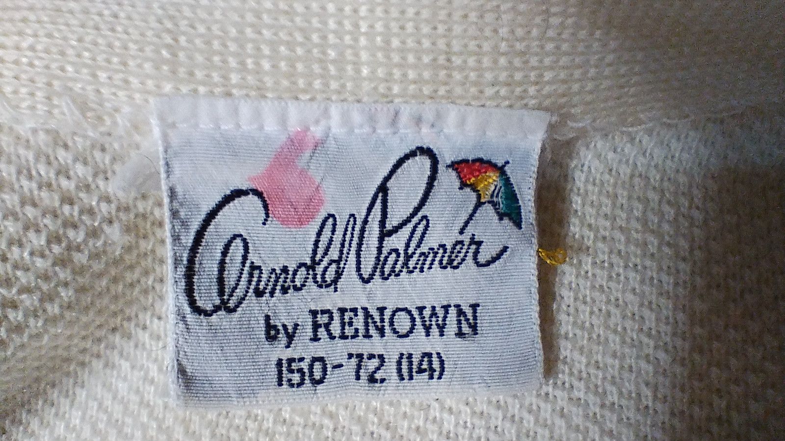 Other Vintage 70s Arnold Palmer by Renown Cardigan – Japan Size XS / US 0-2 / IT 36-38 - 3 Thumbnail