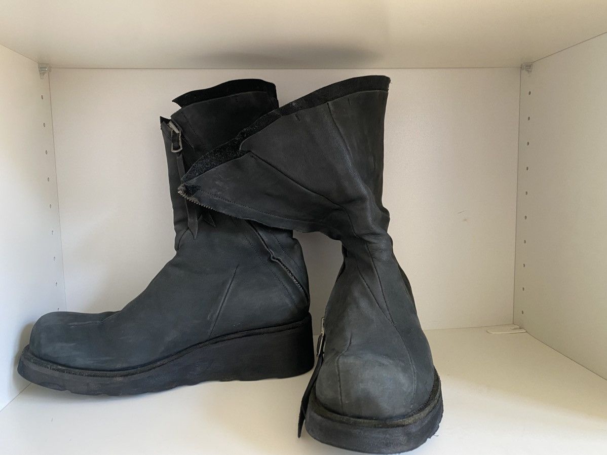 Leon Emanuel Blanck Distortion tall wedge boot dark grey Size US 9 / EU 42 - 3 Thumbnail