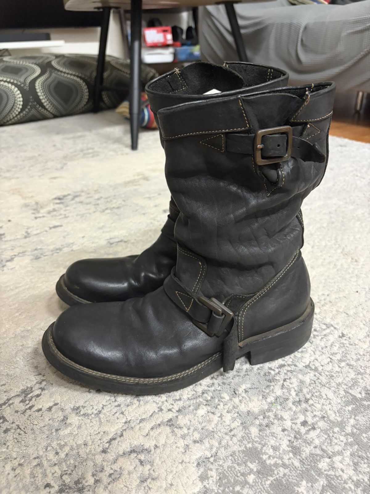 Isamu Katayama Backlash Backlash Horsehide Leather Black Combat
