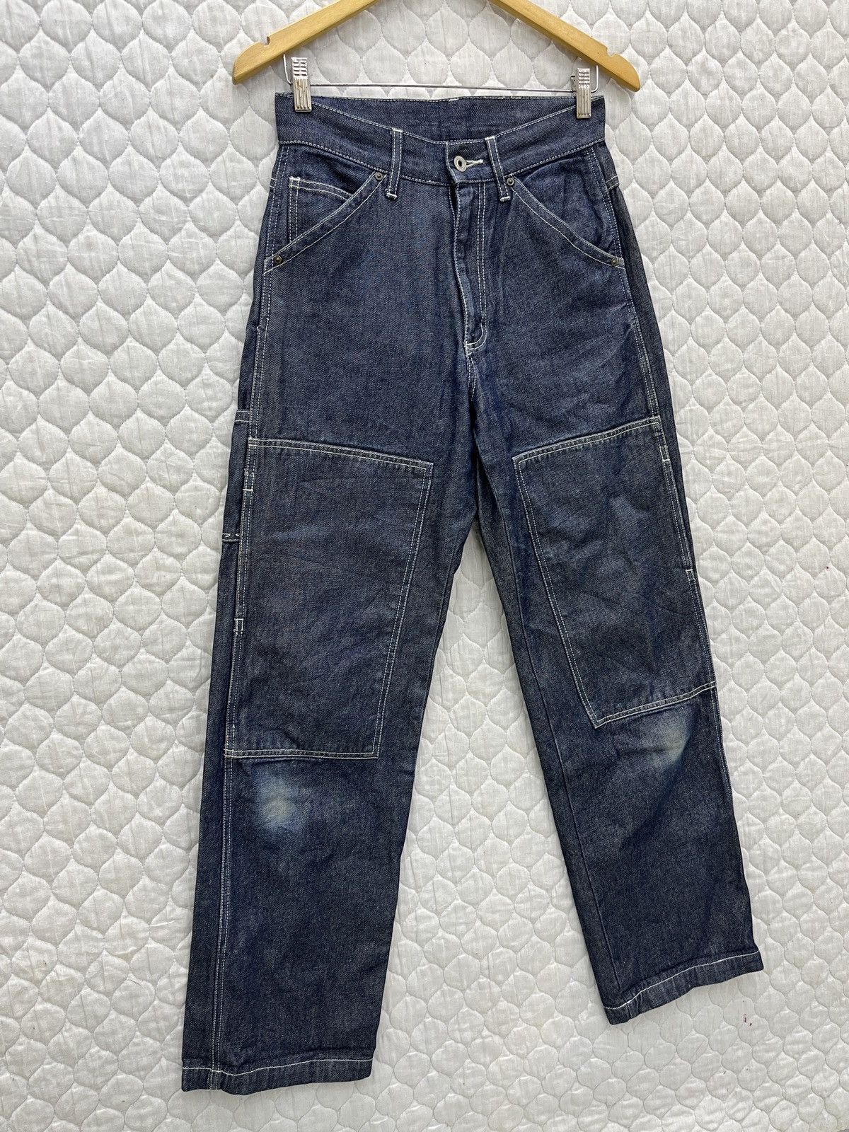 Japanese Brand 🔥🔥🔥STEALS WELDGIN DOUBLE KNEE DENIM Size US 28 / EU 44 - 3 Thumbnail