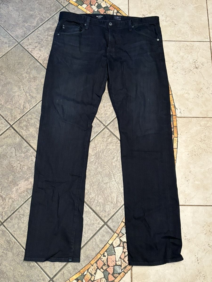 AG Adriano Goldschmied Dark Blue Jeans AG Adriano Goldschmed Size 36 Size US 36 / EU 52 - 1 Thumbnail