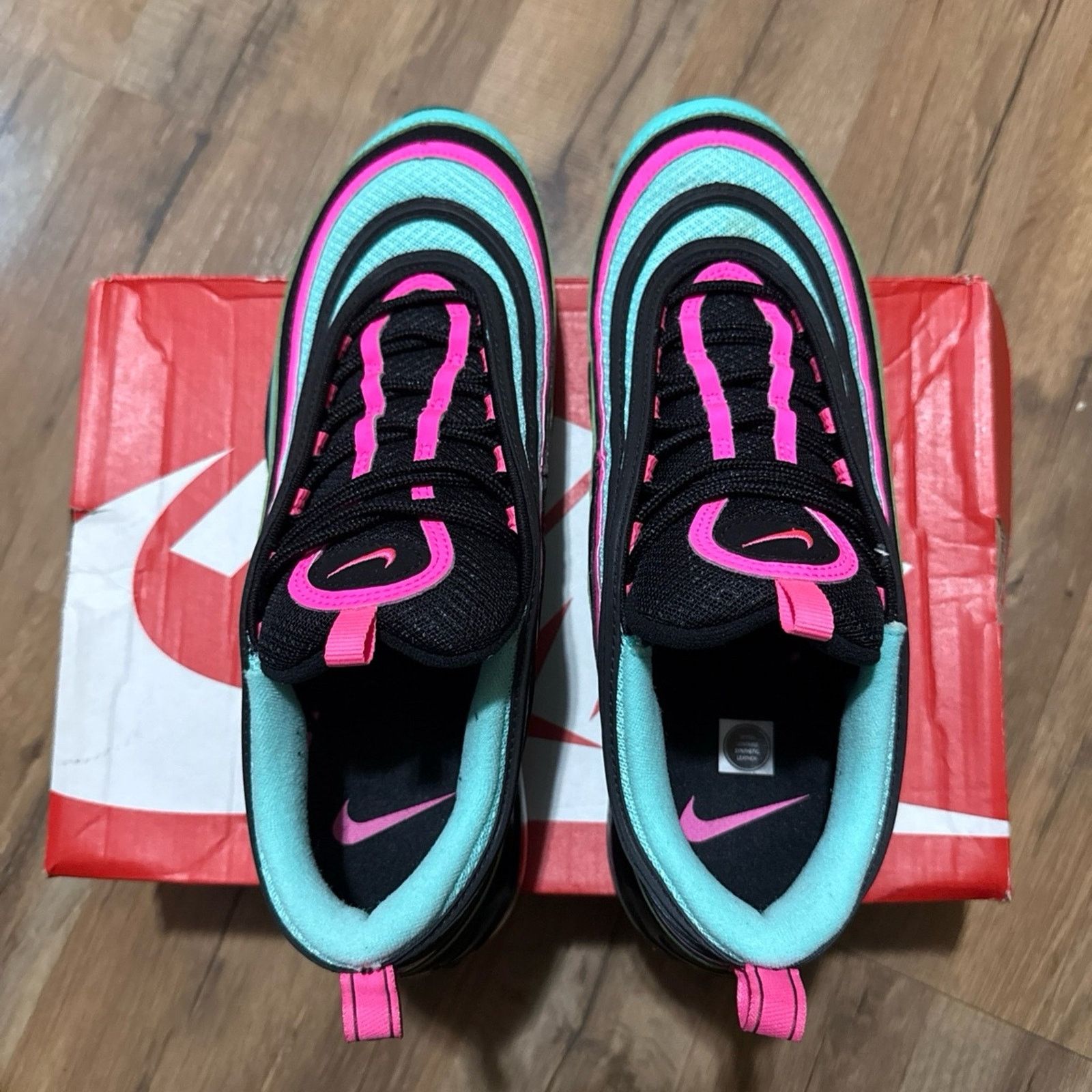 Nike Nike Air Max 97 Hyper Turquoise South Beach Size US 11 / EU 44 - 3 Thumbnail