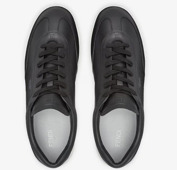 Fendi o1w1db10625 7E1636 Low-Top Sneakers in Black Size US 8 / EU 41 - 4 Thumbnail