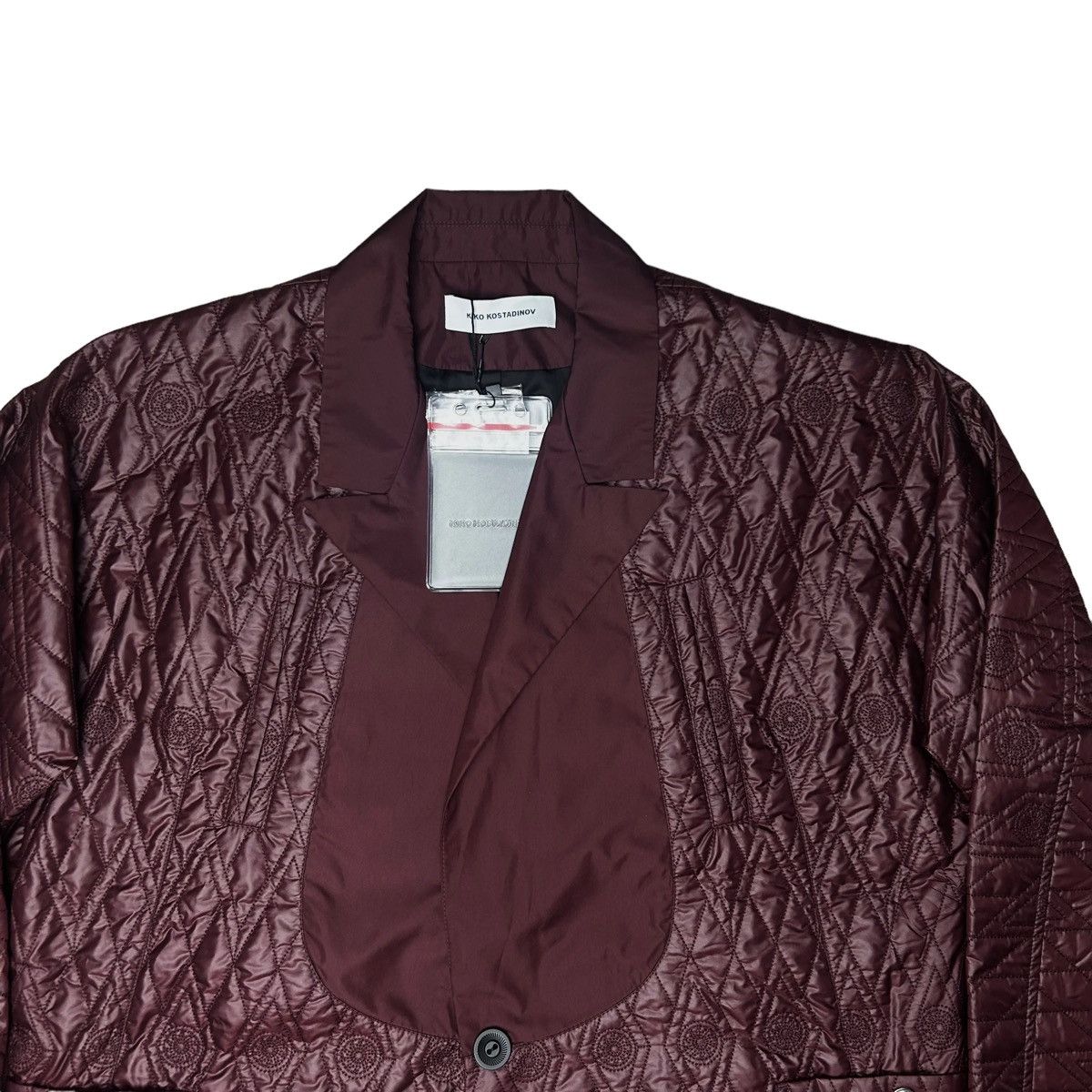 Kiko Kostadinov Kiko Kostadinov Haidu Quilted Blazer - SS22 Size 48S - 3 Thumbnail
