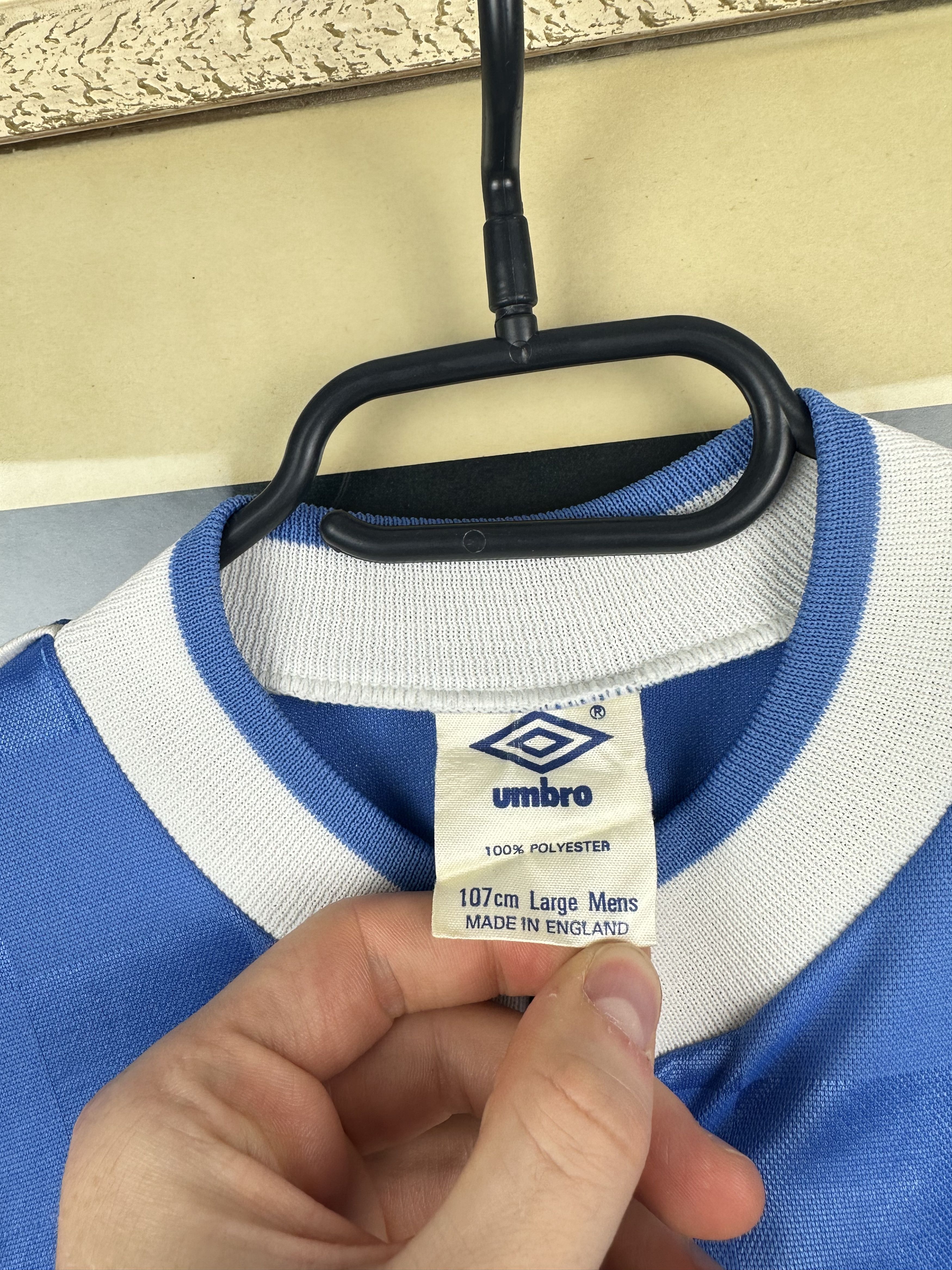 Umbro × Vintage Vintage Football Template Umbro Shirt Soccer Jersey Rare Size US L / EU 52-54 / 3 - 3 Thumbnail