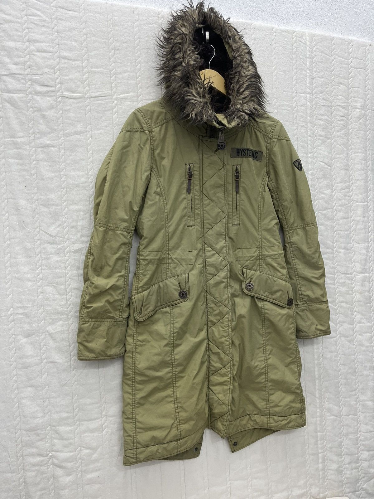Hysteric Glamour STEALS💥HYSTERIC GLAMOUR FISHTALE HOODIE JACKET Size M / US 6-8 / IT 42-44 - 3 Thumbnail