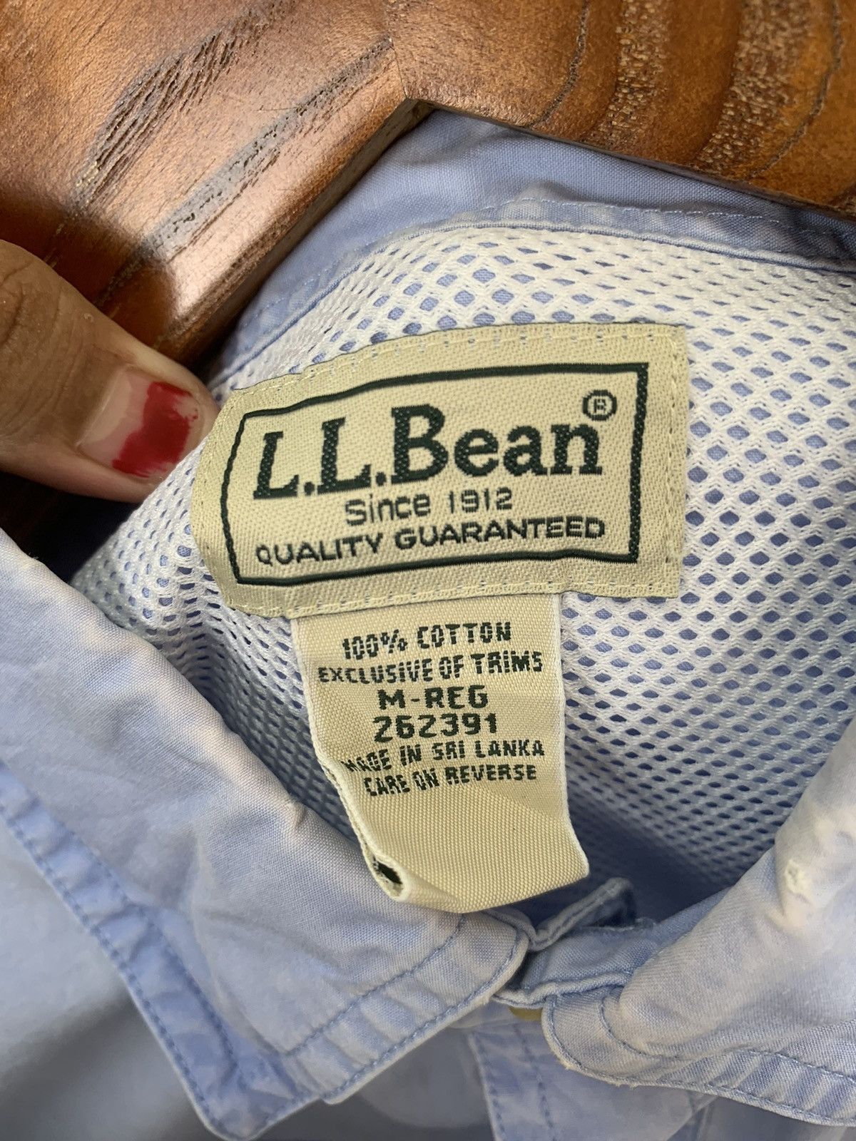 L.L. Bean × Vintage Vintage L.L.Bean Button Up Size US M / EU 48-50 / 2 - 11 Thumbnail