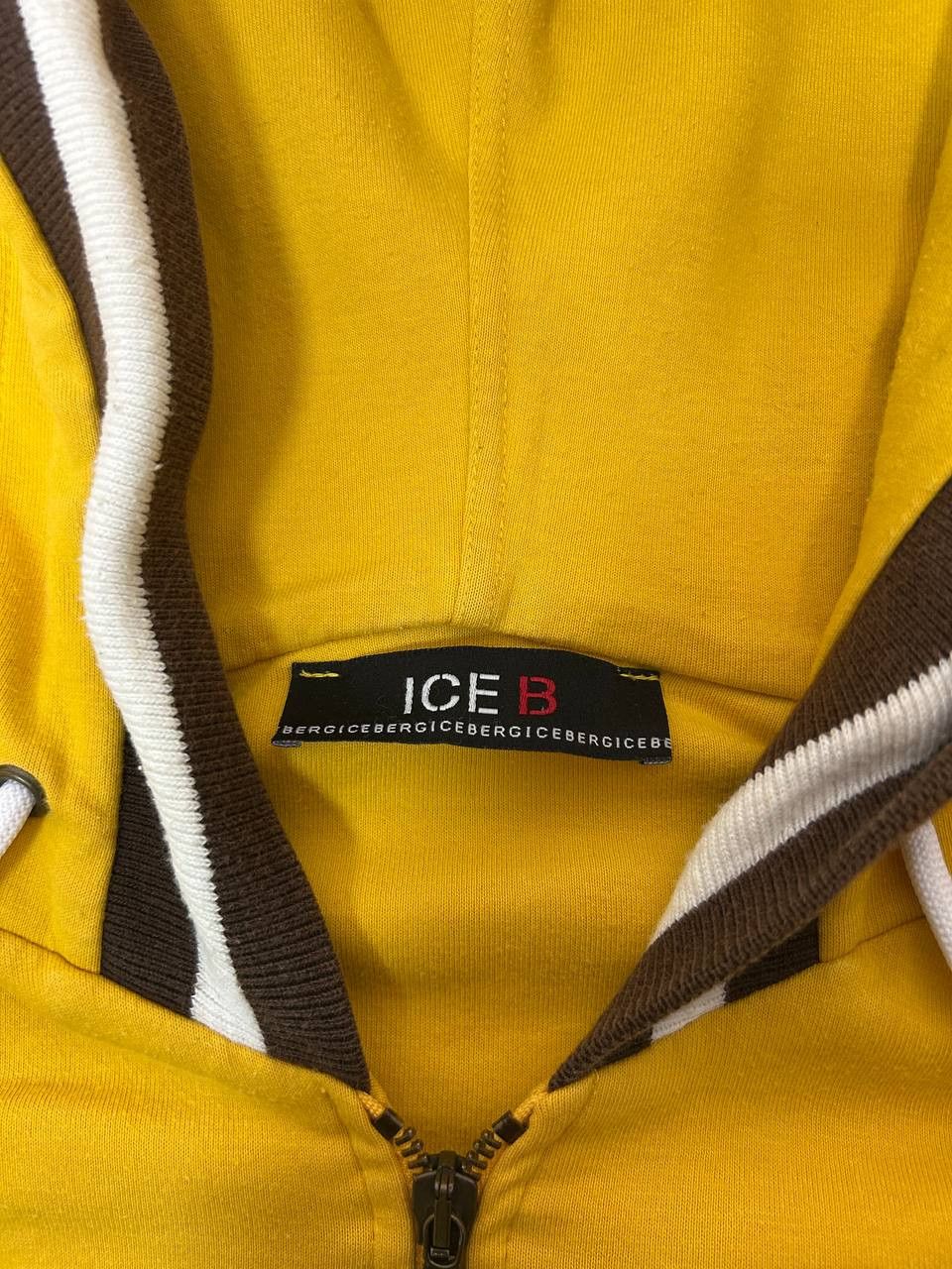 Iceberg Gilmar Iceberg Fullzip Spellout Yellow Hoodie Size M Size US M / EU 48-50 / 2 - 4 Thumbnail