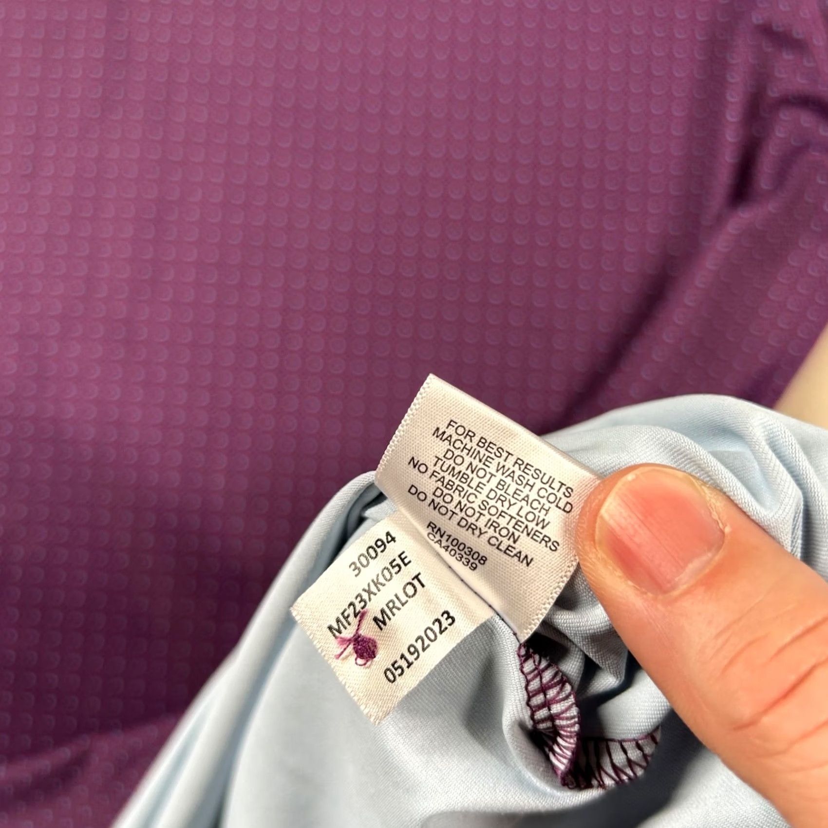 Peter Millar Peter Millar Crown Crafted Golf Polo Shirt Mens XL Purple Geometric Stretch Performance Size US XL / EU 56 / 4 - 5 Thumbnail