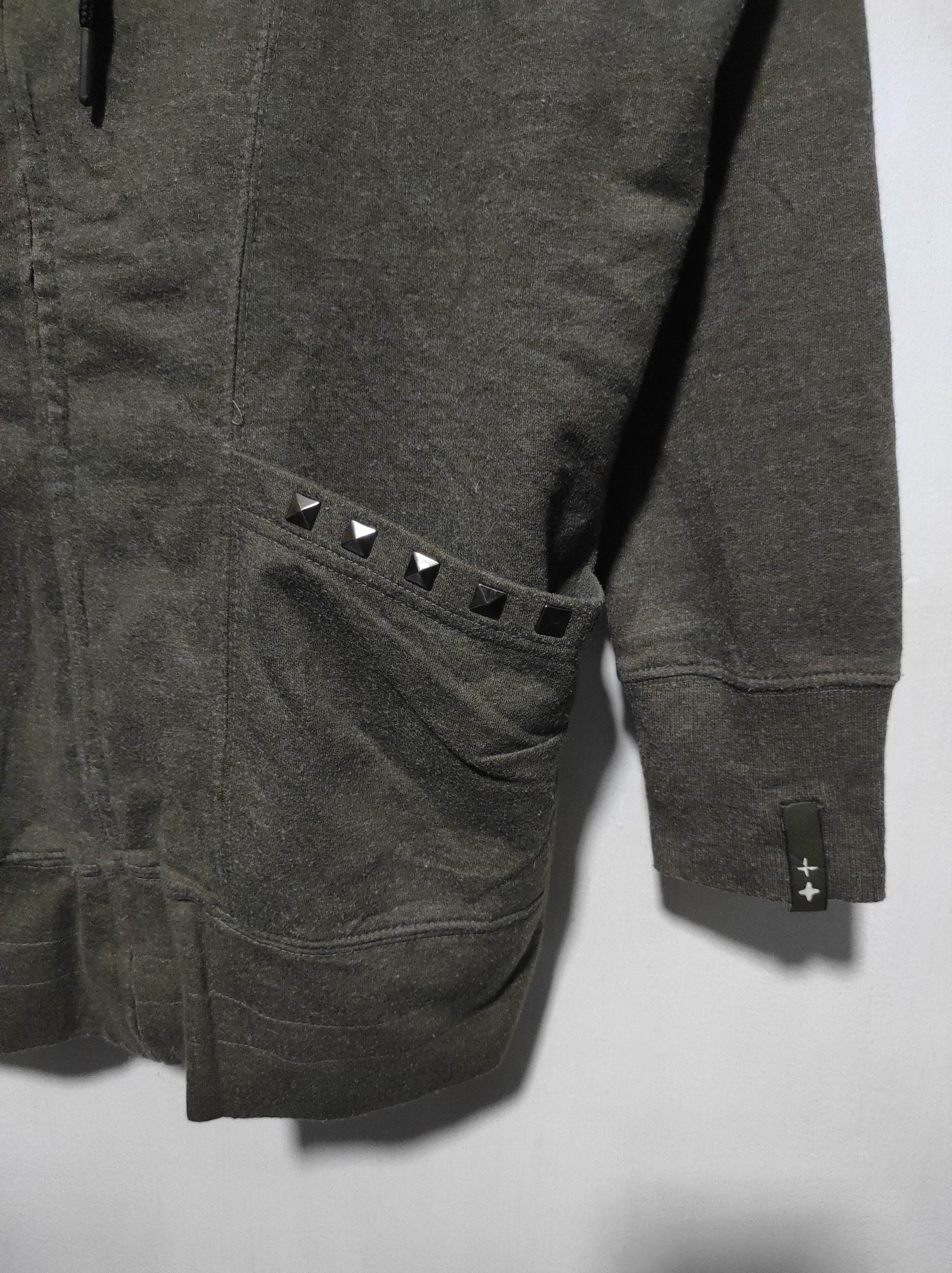 If Six Was Nine H&T Studed Zipper Fur Hoodie LGB style Size US M / EU 48-50 / 2 - 4 Thumbnail