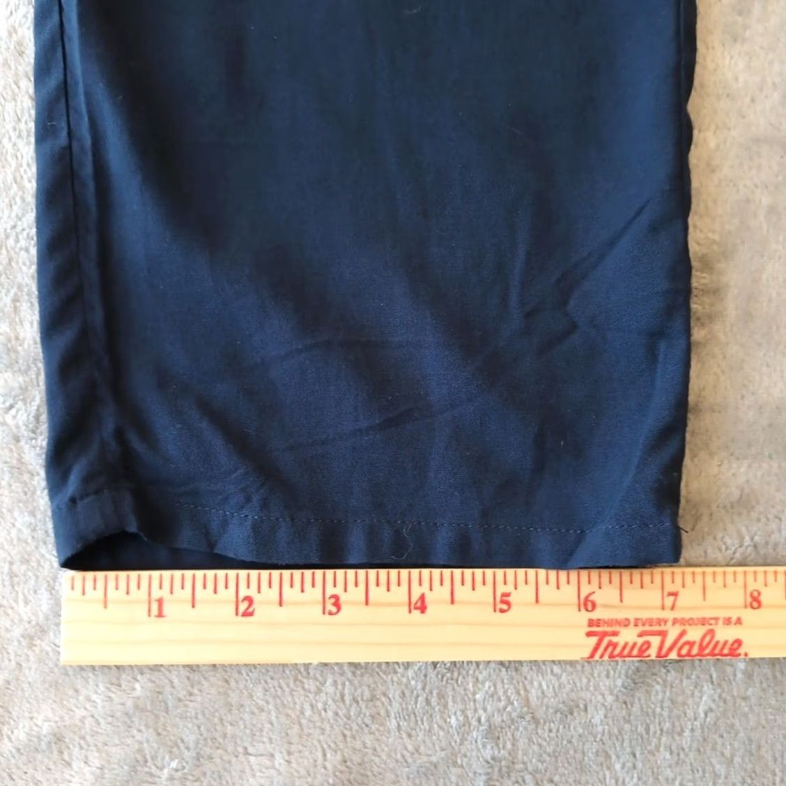 Vintage Maurices Ankle Pants Womens XL Blue Lightweight Belted Pockets Regular Inseam 32.5 in Pockets Size 40" / US 18 - 6 Thumbnail