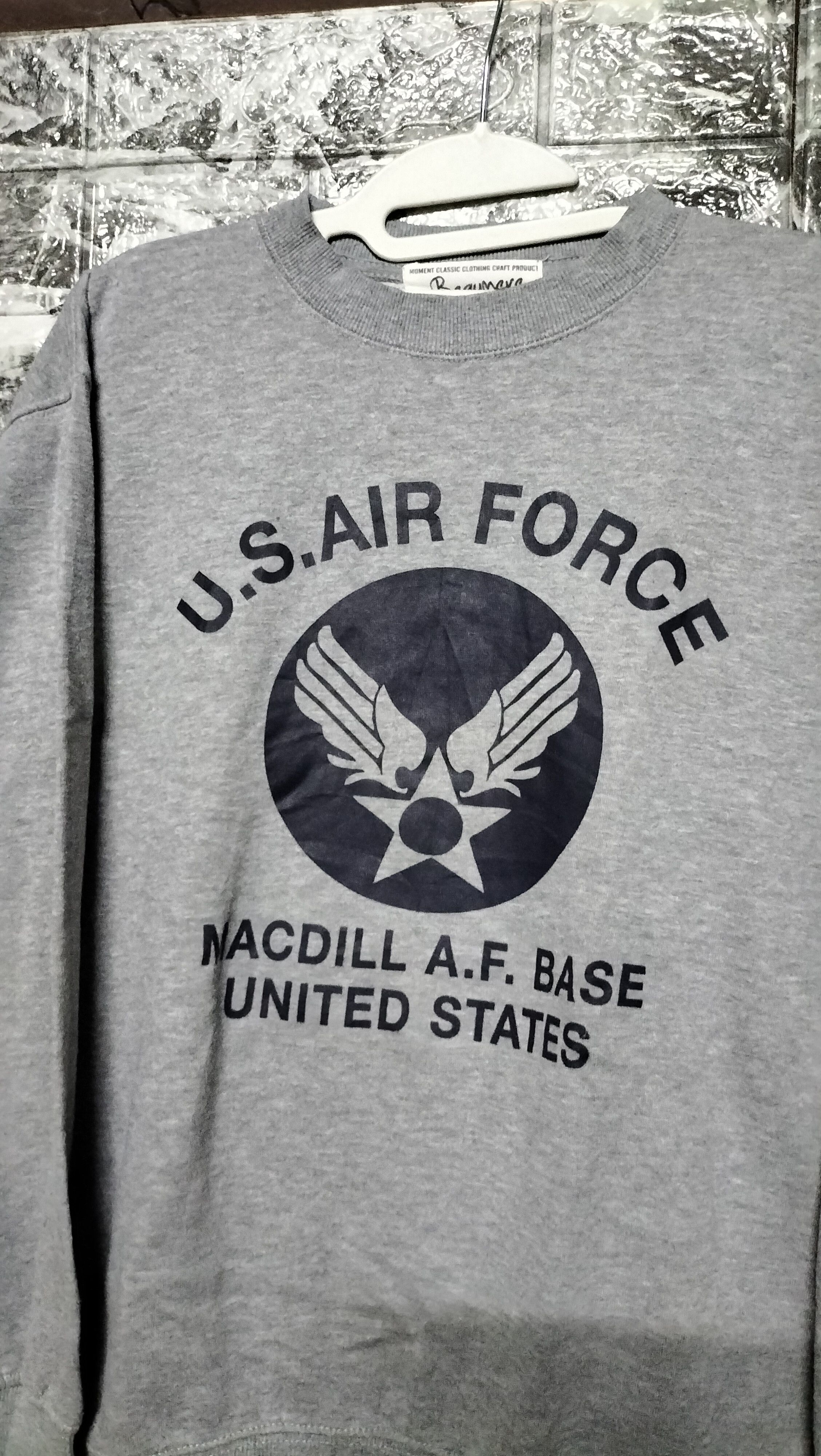 Vintage USAF Air Force Sweatshirt fashion Size US M / EU 48-50 / 2 - 2 Thumbnail