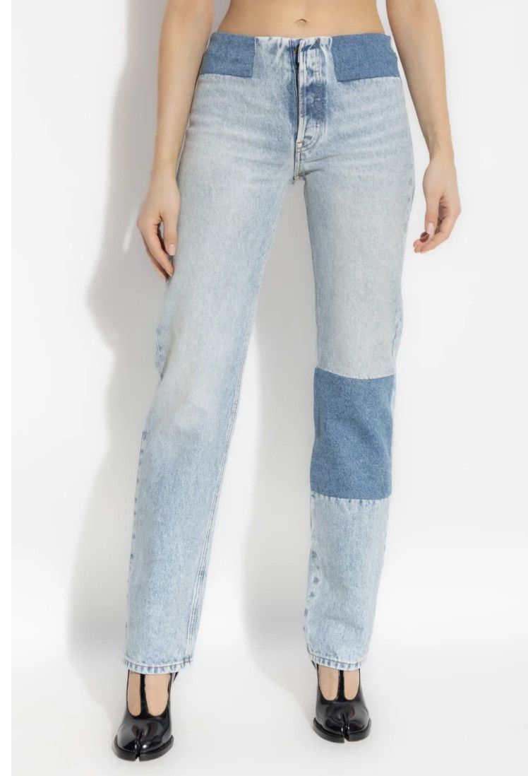 Maison Margiela MM6 Maison Margiela Patchwork Denim Pants size 25 Size 25" / US 0 / IT 36 - 2 Thumbnail