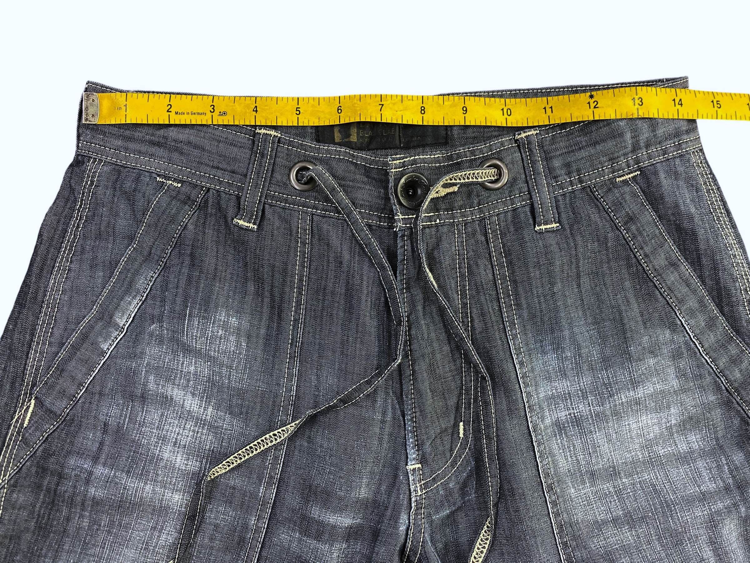 Japanese Brand BackNumber Japanese Vintage Pants 90s BaggyWideLegStreetwear Size US 29 - 11 Thumbnail